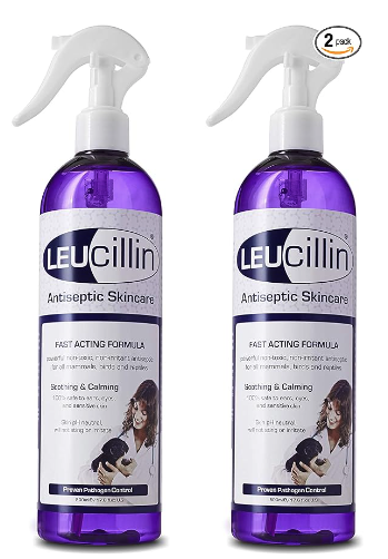 Leucillin Natural Antiseptic Spray, 2 x 500ml